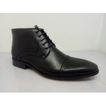 Zapatos de cuero de PU para hombre negro NX 530